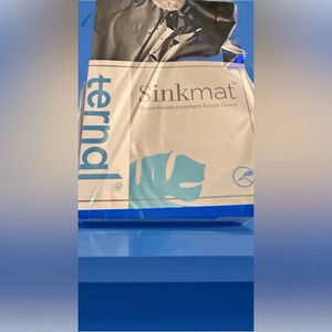 NWT Splash Guard for Sink Faucet-1PC L Size Super Absorbent Fast Drying Mat